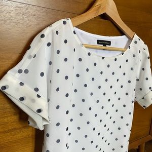 Polka dot blouse